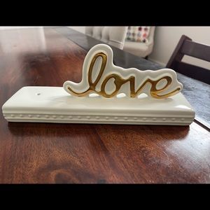 Nora Fleming Retired Love Sign